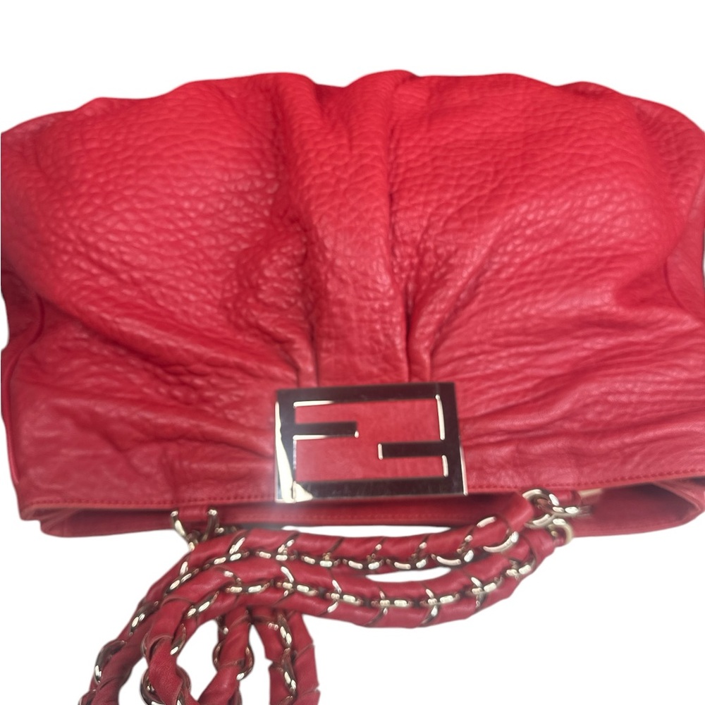 #2506 FENDI leather tote bag - Picture 3 of 11
